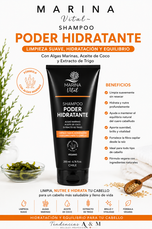 Marina Vital Shampoo Poder Hidratante