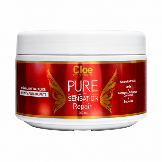 Mascarilla Cloe Pure Sensation Repair 250 ml | Reparación Profunda e Hidratación Intensiva