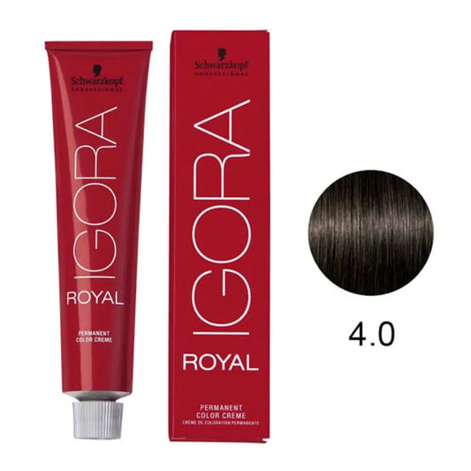 4-0 castaño medio 60ml igora royal