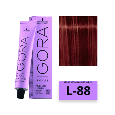 Igora Royal Fashion Lights L-88 Rojo 60 ml