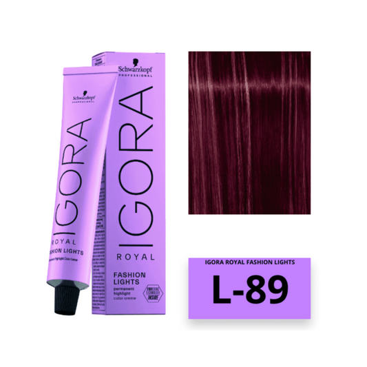 Igora Royal Fashion Lights L-89 Rojo Violeta 60 ml
