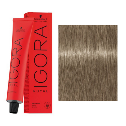 Tinte Igora Royal 9-42 Rubio Muy Claro Beige Humo 60 ml