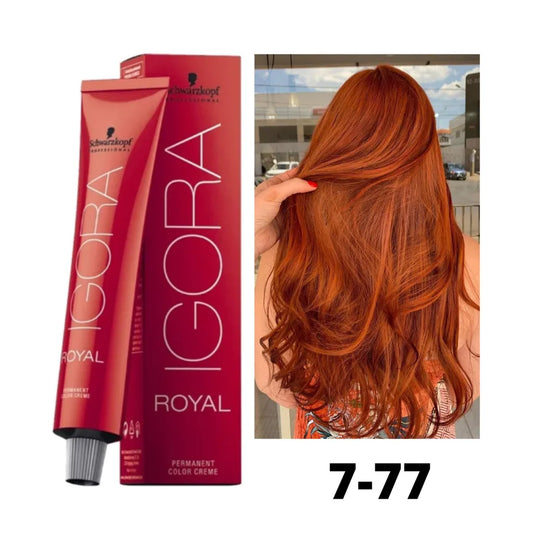 7-77 Rubio Medio Cobrizo Intenso 60 ml