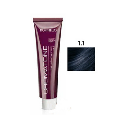 tintura cromatone 1.1  NEGRO AZUL
